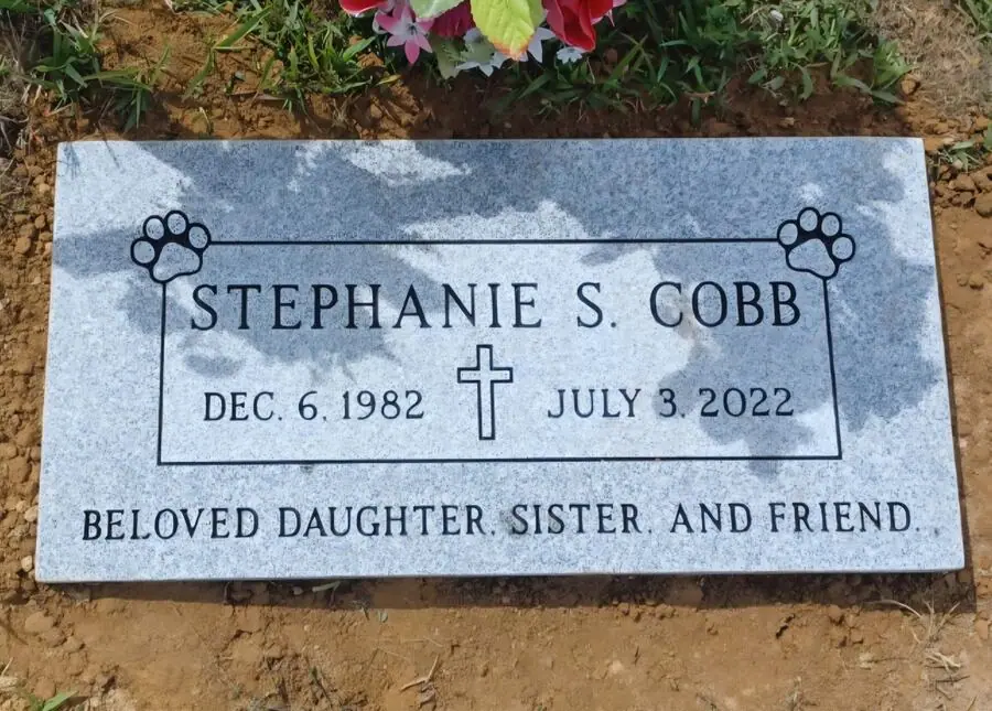 Rectangular Granite memorial in Georgia Grey, by Stoltz Memorials