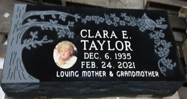 Clara Taylor Headstone