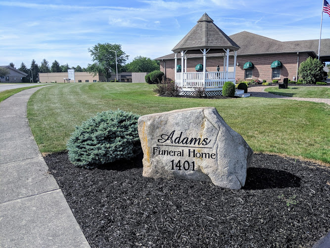 Adams Funeral Home Sidney, Ohio