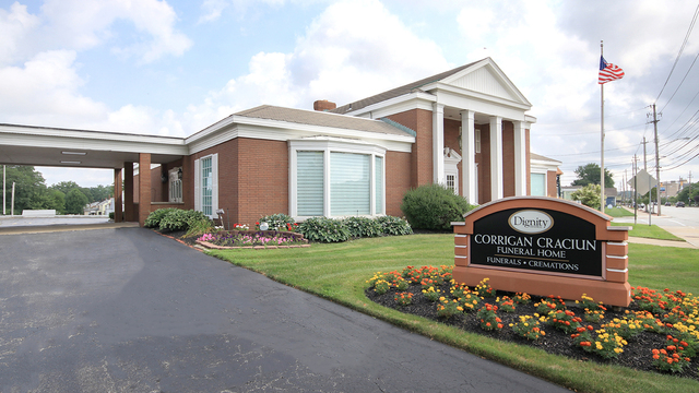 Corrigan Craciun Funeral Home Fairview Park, Ohio
