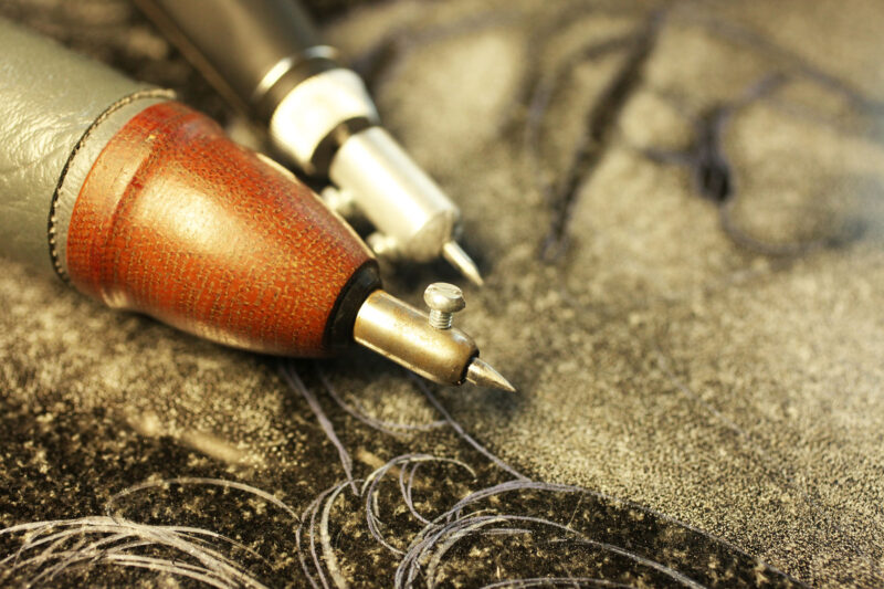 Bespoke granite headstone designed by Stoltz Memorials, installed in a local Ohio cemetery.